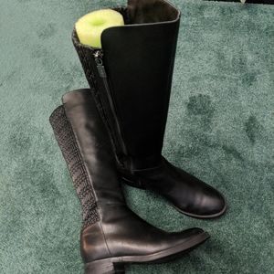 Blondo black leather, water proof boots.